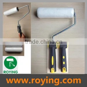 European Style Clip System Paint Roller Patterned-white Microfiber Paint Roller thumbnail-1