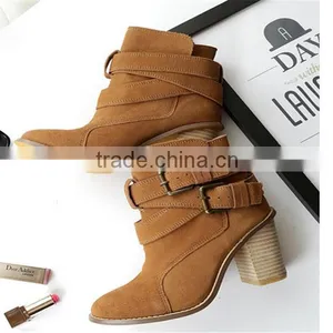 Fur Boot Forester Boots Wholesale Mature Mature Sexy Women High Heel Boots thumbnail-1