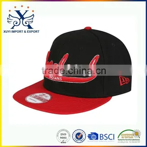 Flat Bill Hat Cap Custom Promotional Cheap Hip Hop Cap thumbnail-6