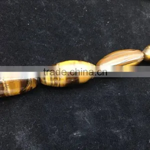 NO PS!!Factory Price Natural Stone Marquise Shape Yellow Tiger Eye Stone Beads thumbnail-3