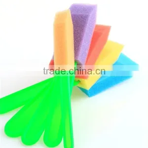 5 Pcs High Quality On Sale Plastic Handle Colorful Foam Brush thumbnail-3