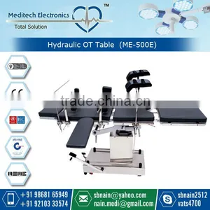 Easy to Clean and Carry Hydraulic Surgical OT Table at Industry Rate thumbnail-1