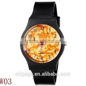 Most Fashion Teen Color Sports Plastic Watch thumbnail-1