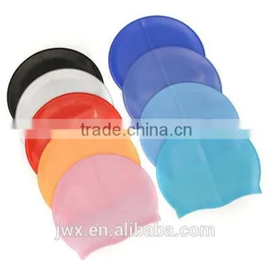 Elastic Silicone Swim Cap Protects Your Hair Comfortable Silicone Cap thumbnail-5