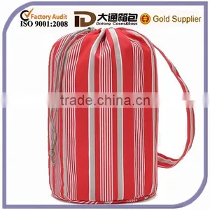 Polyester Drawstring Duffle Laundry Shoulder Backpack Shoe Bag thumbnail-1