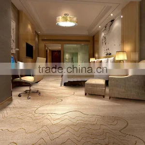 High Quality Modern Leaf Printed Carpet for Hotel thumbnail-5
