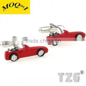 Fashion Stainless Steel Sports Car Cufflink thumbnail-1