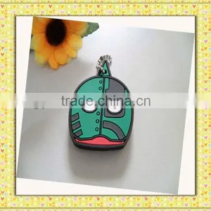 2013 Mini Fashional Promotion Gift Promotional Souvenir Soft Pvc Rubber Novel Key Head Cover thumbnail-1