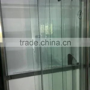 Straight Open Style With Frame Tempered Glass Enclosure Shower Screen With CCC thumbnail-6