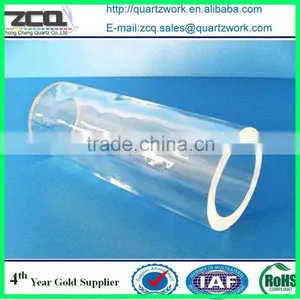 High Temperature Large Diameter Quartz Glass Tube for Sale thumbnail-1
