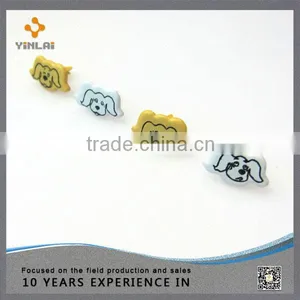 Metal Yellow Dog Brads thumbnail-3