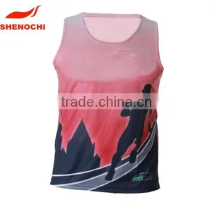 Wholesale Dry Fit Full Print Gym Singlets thumbnail-1