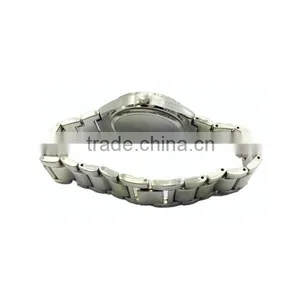 Dark Blue Dial Quartz Stainless Steel Back Ladies Stone Watches thumbnail-3
