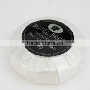 Round Mini Wholesale Disposable Hotel Shiny Paper Soap thumbnail-1