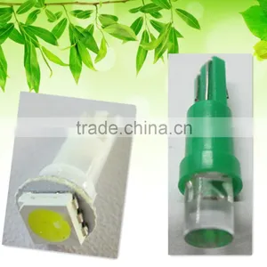 T5 1 LED FLAT 1 SMD5050 SMD3528 SMD5050 SMD3020 Automobile Bulbs Auto Lighting System LED Light LED Lamp thumbnail-1