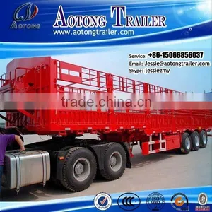 Cargo Fence Semi Trailer,cargo Box Trailer With China Trailer thumbnail-1