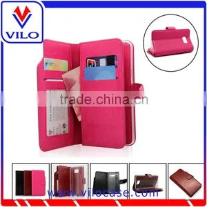Cheapest Many Card Holders Wallet Leather Case for Samsung Galaxy Note 5 thumbnail-1