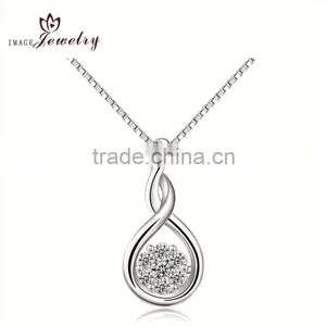 Wedding Decoration China Wholesale 925 Silver Jewelry Set thumbnail-1