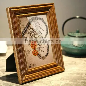 Wood Antique 9" Photo Frame thumbnail-1