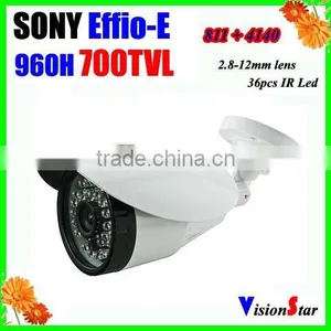 36Pcs IR Leds Sony Effio-E 700tvl 811+ 4140 Motion Detection 2.8-12mm Varifocal Lens Metal Bullet Waterproof Camera Vision Star thumbnail-1