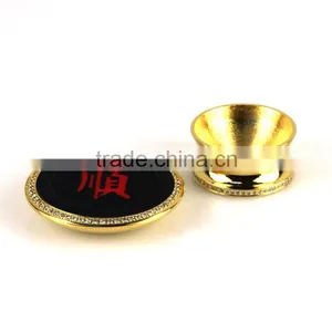 China Factory Directly Sale Gold Plating Car Mobile Phone Holder thumbnail-4