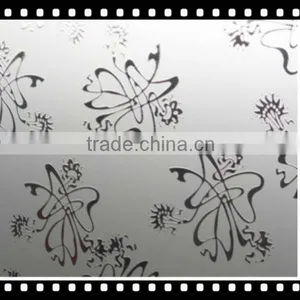 Clear Buket Acid Etched Glass thumbnail-1