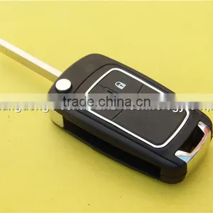 2 Buttons Flip Remote Key for Chevrolet Cruze HU100 Blade thumbnail-5