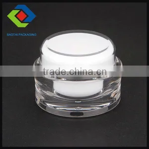 15g,30g,50g Classic Oval Shape Acrylic Jar/Cosmetic Packaging thumbnail-2