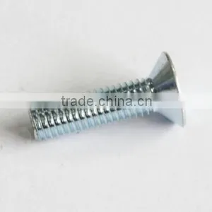 DIN7991 Blue White Zinc Hexagon Socket Countersunk Head Screws thumbnail-3