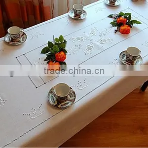 Hand Embroidery Tablecloth thumbnail-1