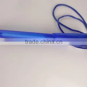 Promo Colorful Plastic Ball Pens Lanyard Pen With Printed Logo for Promotional thumbnail-3