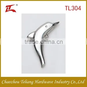 Mirror Polish Stainless Steel Accessories for Door Design Dolphins thumbnail-1