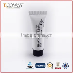 Hotel Toiletries Packaging Disposable Cheap Mini Shaving Cream Tubes thumbnail-1