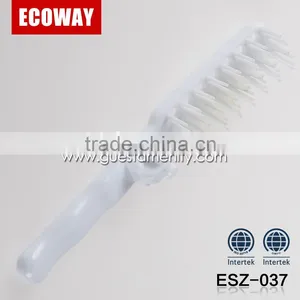 High Quality Portable White Plastic Disposable Hotel Comb Travel Folding Comb thumbnail-1