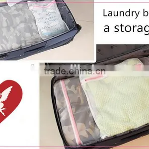 YIWU RODA 100% Polyester Mesh Square White Washing Bag thumbnail-2