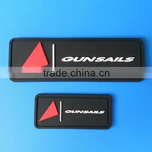 Custom 3d Rubber Brand Name Label Patches for Clothes thumbnail-1