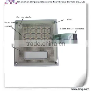 Custom Thickening Acrylic Sheet Membrane Keypads thumbnail-2