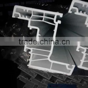 Horizontal Opening Style Upvc Plastic Casement Window Profile; PVC Casement Profile thumbnail-5