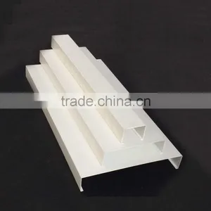 Various Width Suspended Metal Ceiling Panel Aluminum B - Shaped Open Strip Ceiling thumbnail-3
