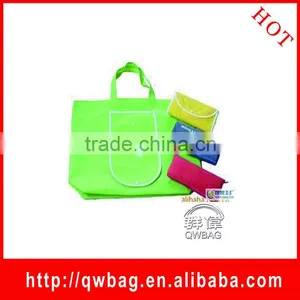 Recycle White Non Woven Hande Bag, Heat Transfer Printing Non-woven Bag thumbnail-5