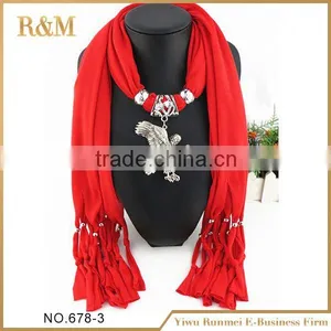 New and Hot Fashionable Girls Fashion Scarf Wholesale thumbnail-3