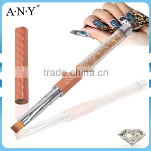 ANY Nail Art Beauty Design Crystal Nails Building Rhinestone Nylon UV Gel Nail Brush UV Gel Art thumbnail-1