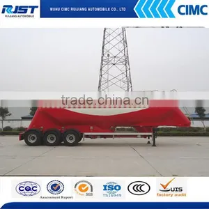 3 Axle Aluminum Alloy Vertical Powder Tank Semi Trailer/powder Tank Trailer/bulk Cement Tank Trailer thumbnail-2