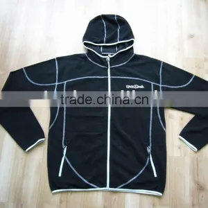 Men Hooded Fleece Jacket, Fleece Jacket for Men thumbnail-1