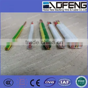 Flat Twin and Earth 2.5mm2 PVC Wire Twin and Earth 1.5mm2 PVC Wire 2 Cores Cable With Earth Wire thumbnail-4