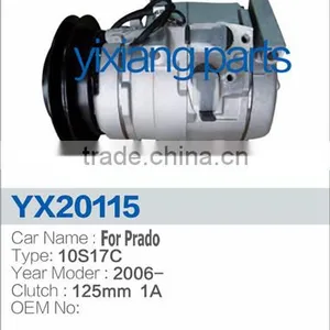 10S17C 125MM Auto Car Air Conditioning Compressor For Prado thumbnail-2