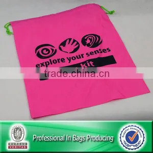 Lead-free 100% Recycled Cheap Canvas Cotton Drawstring Pouch Bags thumbnail-3