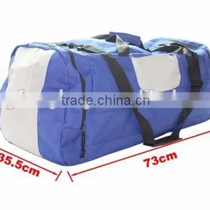 High Quality Customs Polyester Super Big Size Foldable Travel Bag Supplier thumbnail-2
