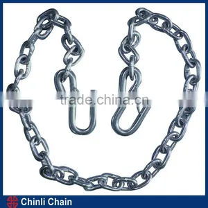 NACM1990 Standard Chain With Hooks,Trailler Safety Chain With S Hooks thumbnail-2