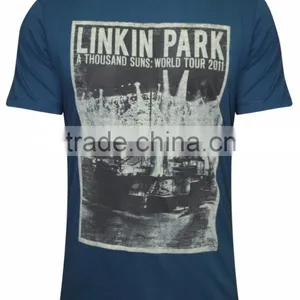 High Quality Custom T-shirt Printing Wholesale Cheap Cotton Plain Tshirt thumbnail-1